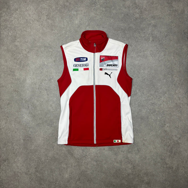 2012 Puma Duccati Red Moto GP Gilet (S)