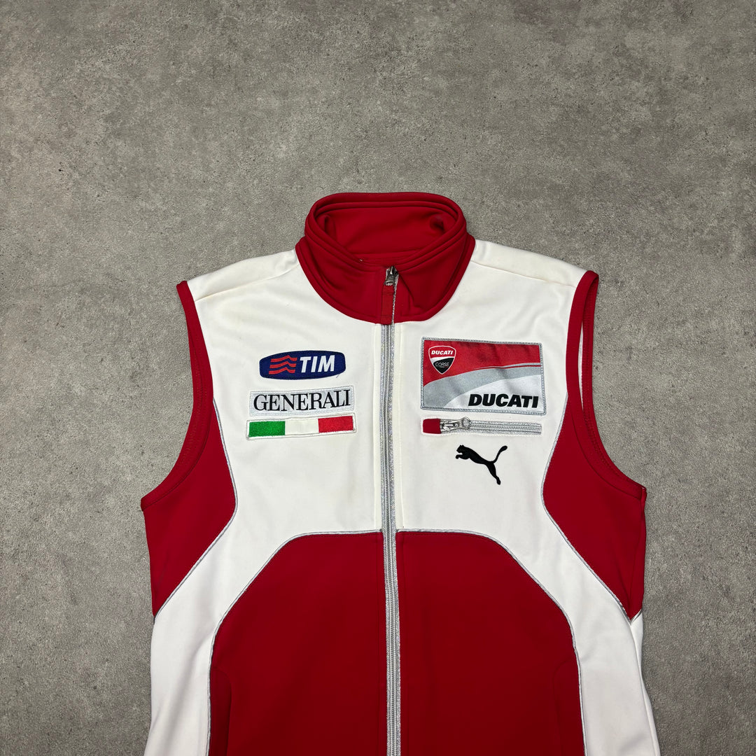 2012 Puma Duccati Red Moto GP Gilet (S)