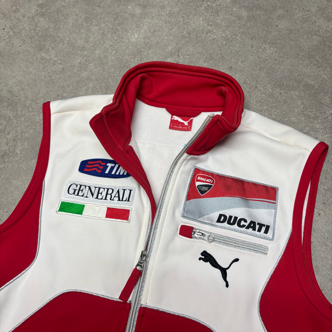 2012 Puma Duccati Red Moto GP Gilet (S)