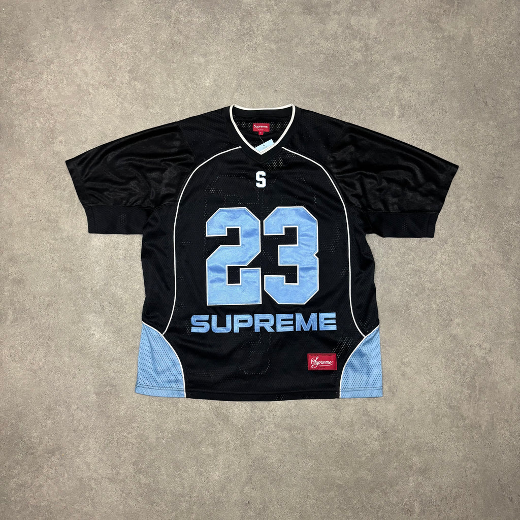 Supreme Perfect Season Football Jersey 黒 Supreme Perfect Season Football Jersey Black Men's - SS23 - US