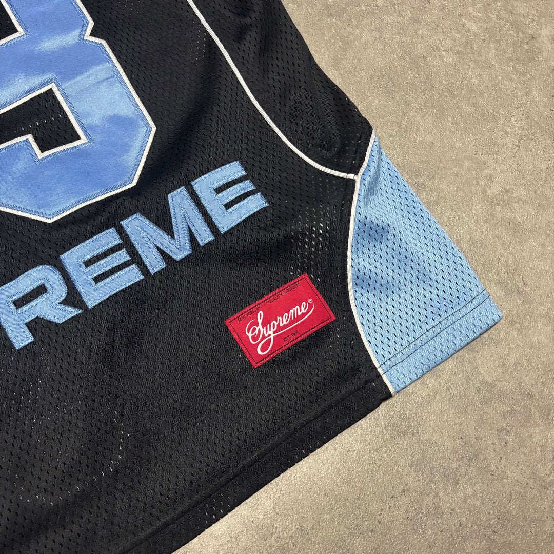 Supreme Perfect Season Black Football Jersey (L)