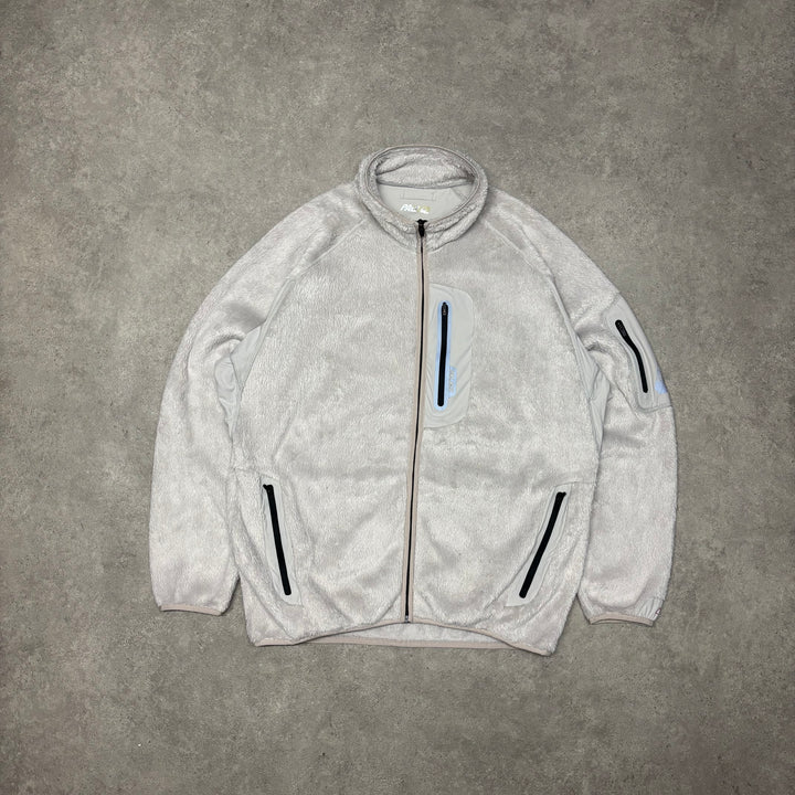 Palace Polartec White Full Zip Fleece (XL)