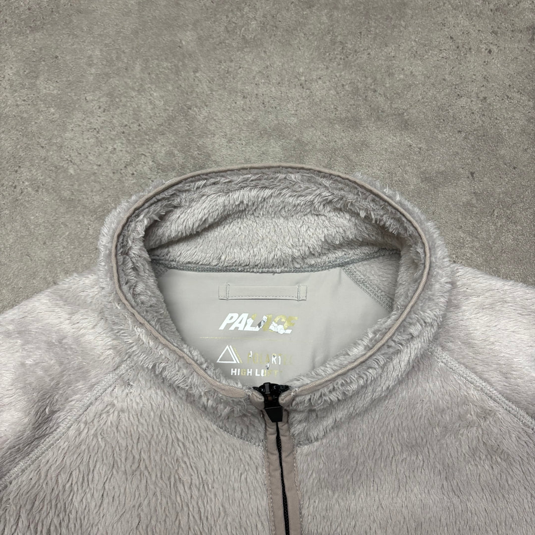 Palace Polartec White Full Zip Fleece (XL)