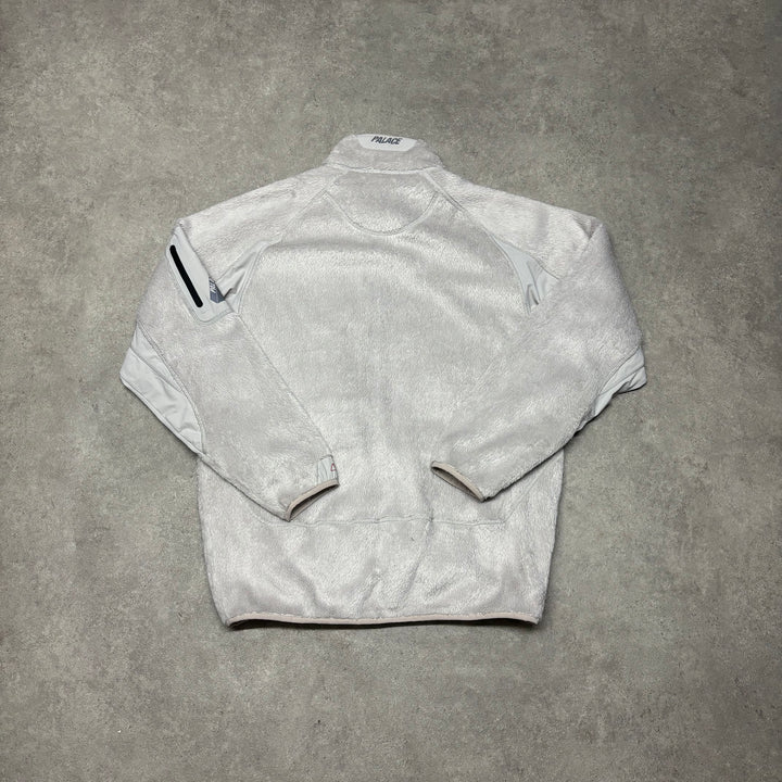 Palace Polartec White Full Zip Fleece (XL)