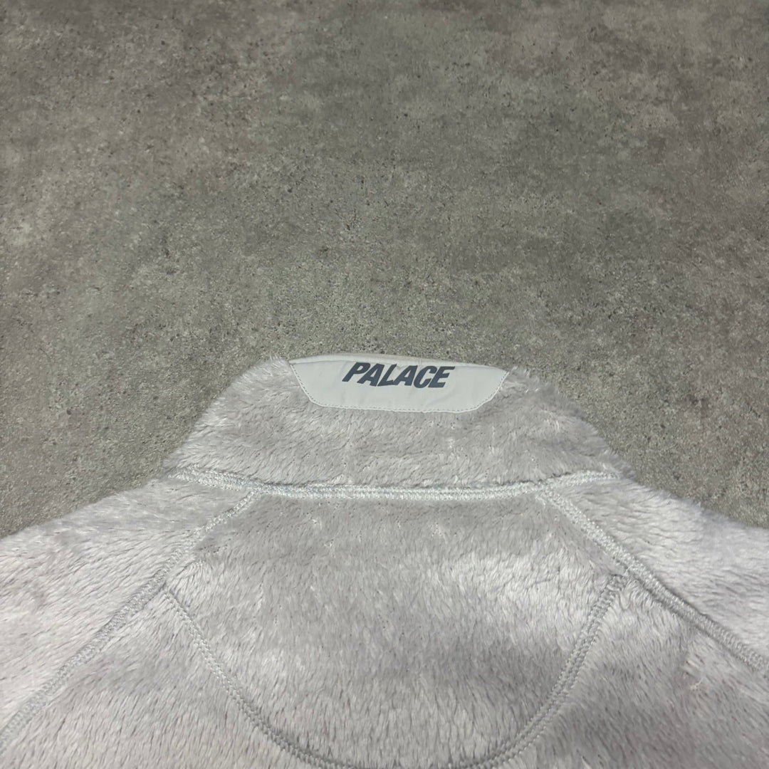 Palace Polartec White Full Zip Fleece (XL)