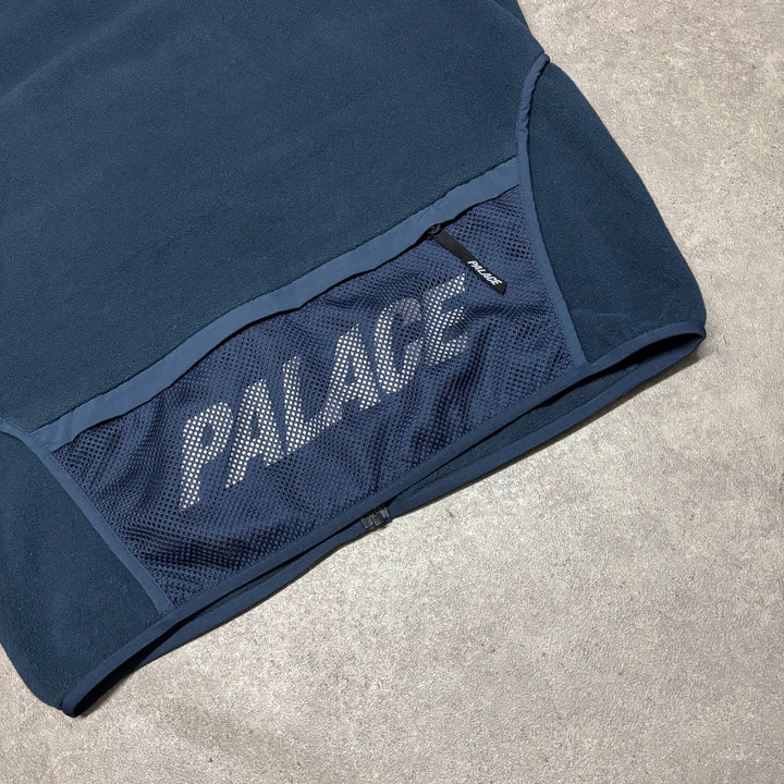 Palace Polartec Navy Full Zip Tactical Vest (L)