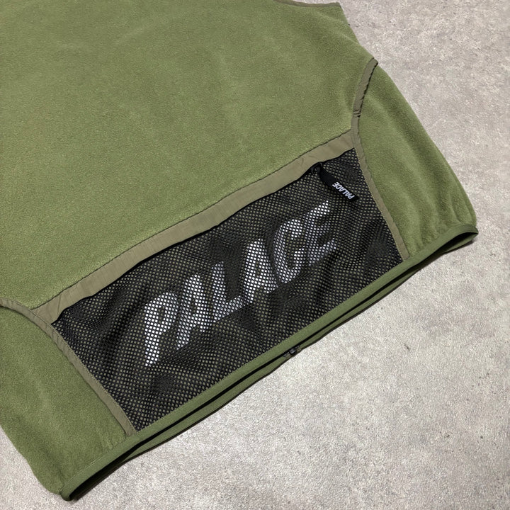 Palacee Polartec Green Full Zip Tactical Vest (L)