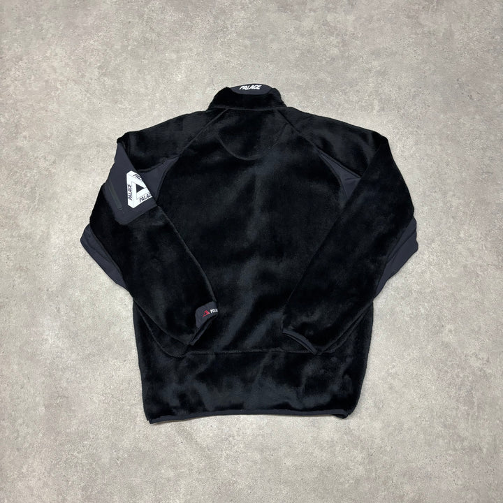 Palace Termite Black Full Zip Fleece Jacket (L)