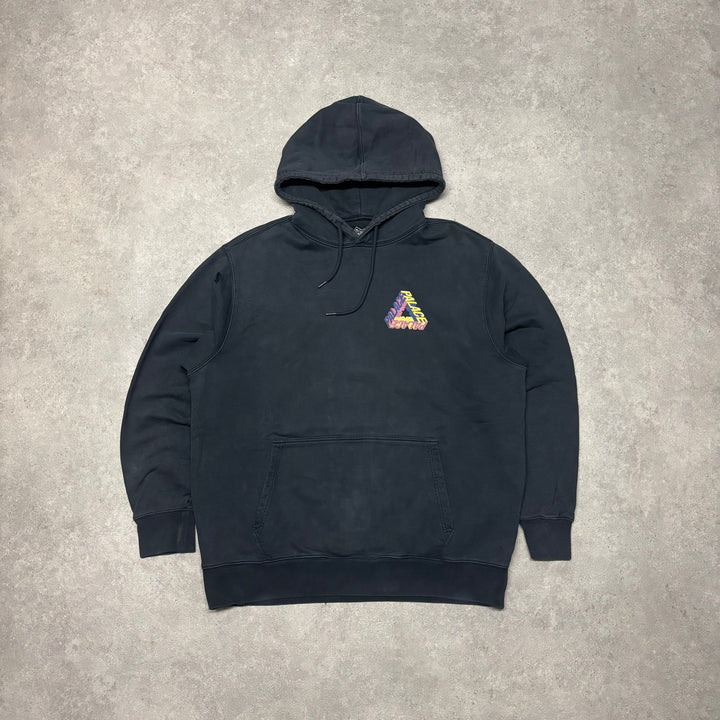 Palace Black Big Logo Pullover Hoodie (XL)