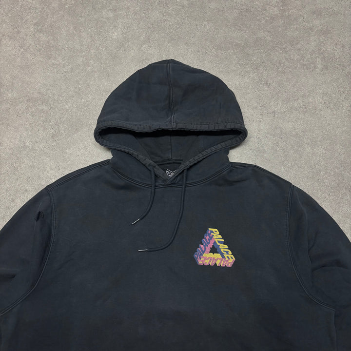 Palace Black Big Logo Pullover Hoodie (XL)