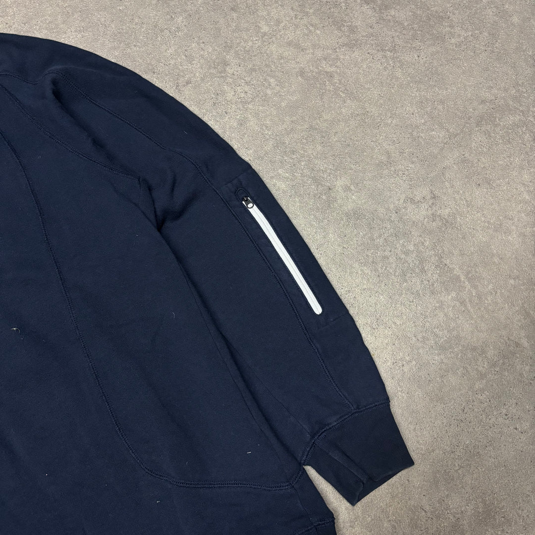 Palace Navy Small Logo Sweatshirt (XL)