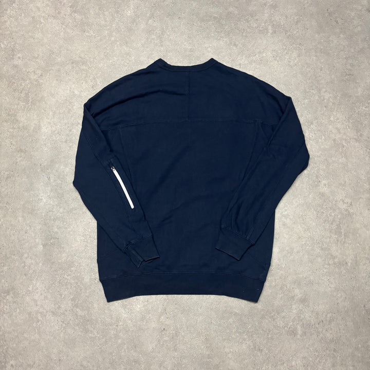 Palace Navy Small Logo Sweatshirt (XL)