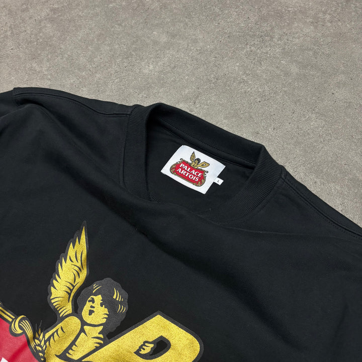 Palace x Stella Artois Cortouche Black Sweatshirt (L)