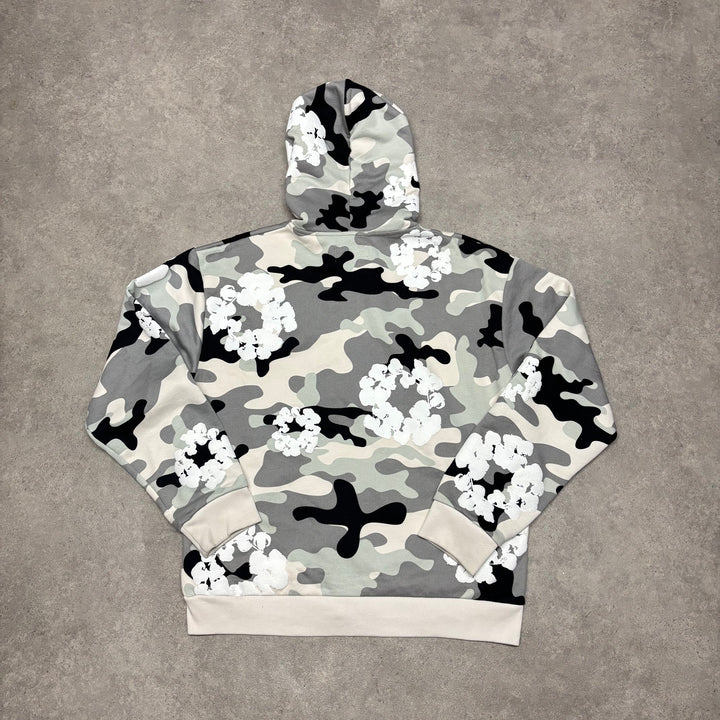 Denim Tears White & Grey Camo Sweater Full Set (L)