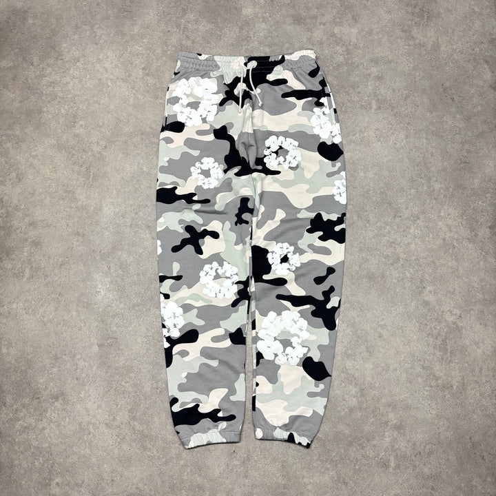 Denim Tears White & Grey Camo Sweater Full Set (L)