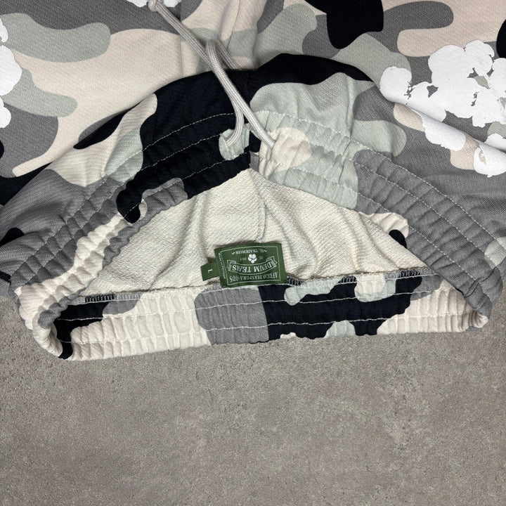 Denim Tears White & Grey Camo Sweater Full Set (L)