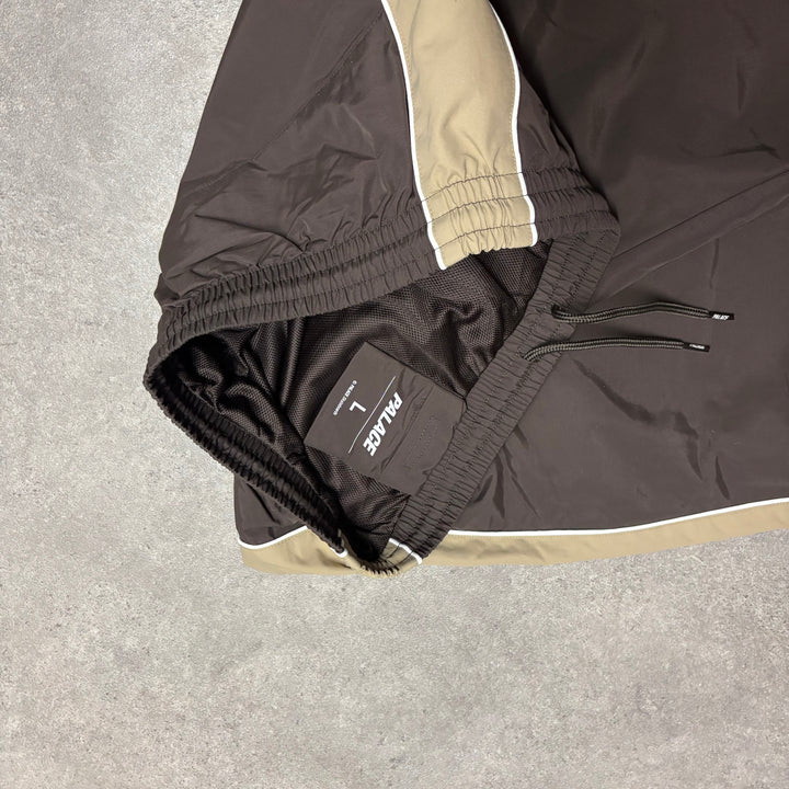 Palace Brown Piped Tracksuit Bottoms (L)