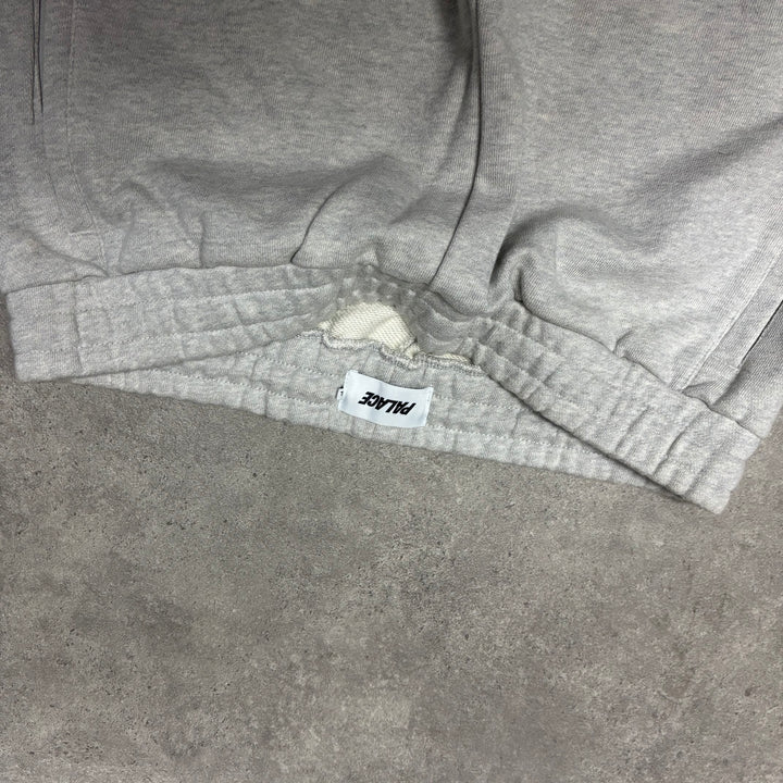 Palace Grey Printed Tracksuit Bottoms (XL)