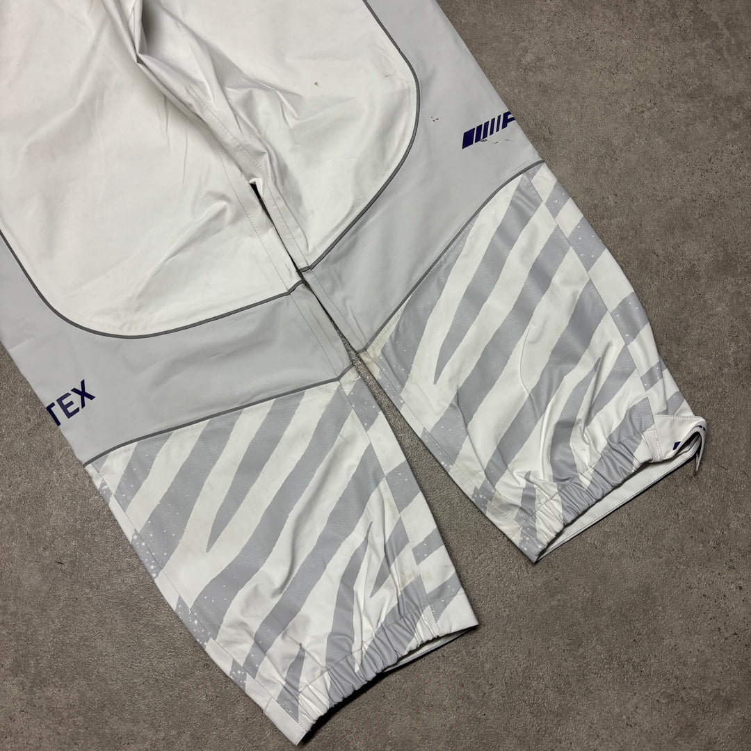 Palace Gore-Tex AMG White Tracksuit Bottoms (XL)