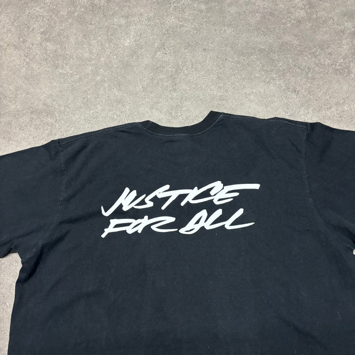 Supreme Futura Logo Black Graphic T-Shirt (XL)