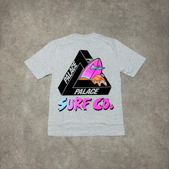 Palace Tri-Surf Grey Graphic T-Shirt (M)