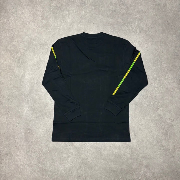 Palace Palace Black Graphic Long Sleeve T-Shirt (M)