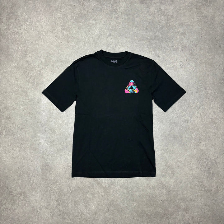 Palace Tri-Camo Black Graphic T-Shirt (S)