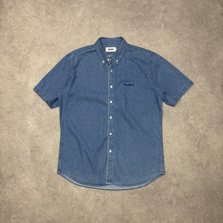 Palace Denim Short Sleeve Shirt (XL)