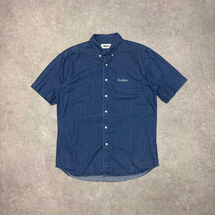 Palace Denim Short Sleeve Shirt (XL)