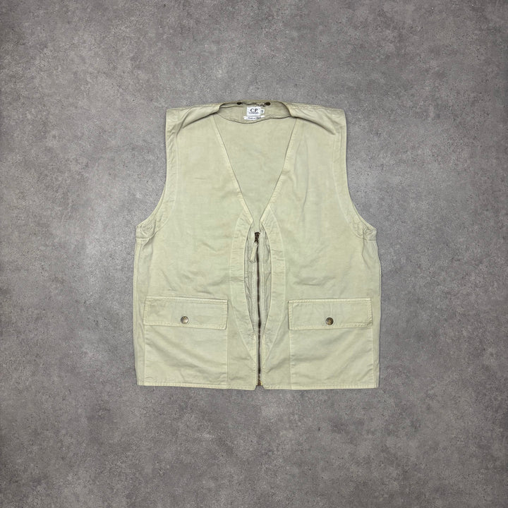 Vintage CP Company Beige Vest (L)