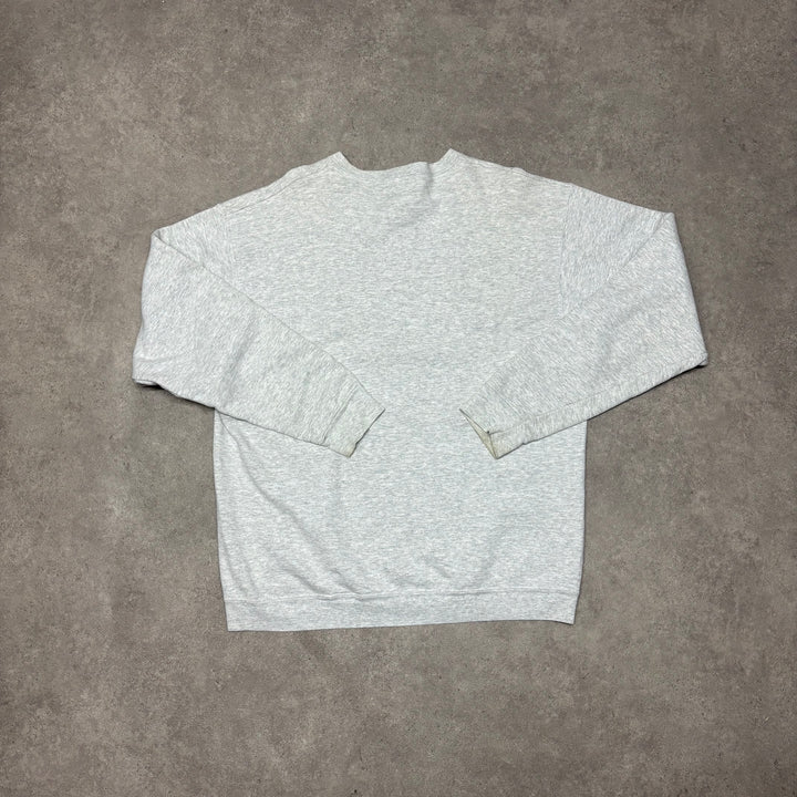 Vintage New York Yankees Grey Sweatshirt (XL)