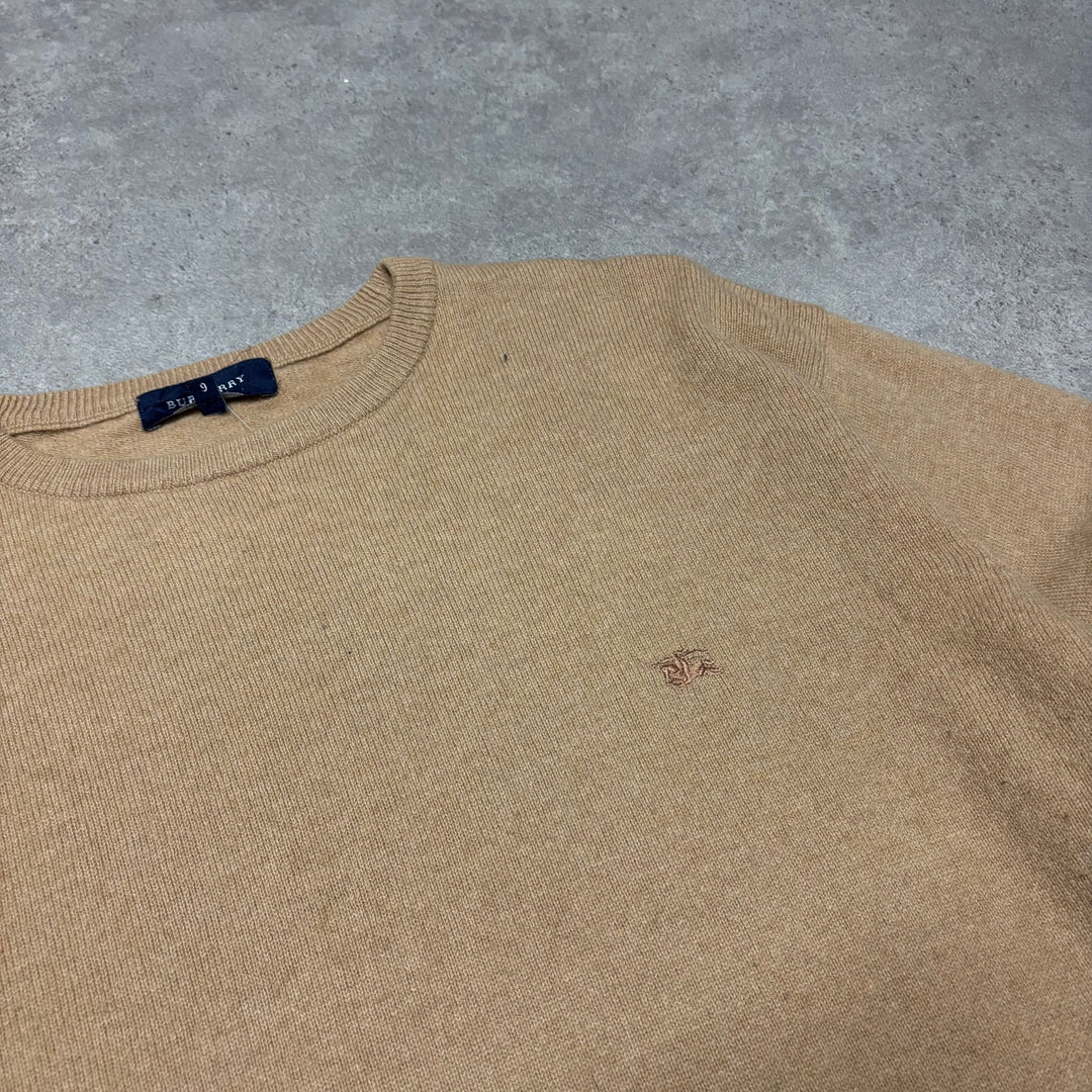 Vintage Burberry Light Brown Knitted Sweater (L)