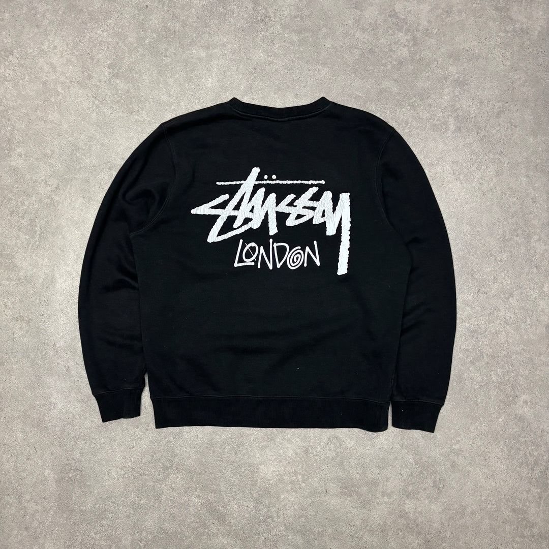 Stussy Black London Sweatshirt (S)