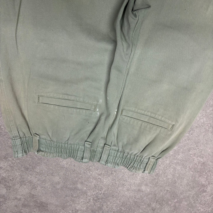 Butter Baggy Fit Green Trousers (L)