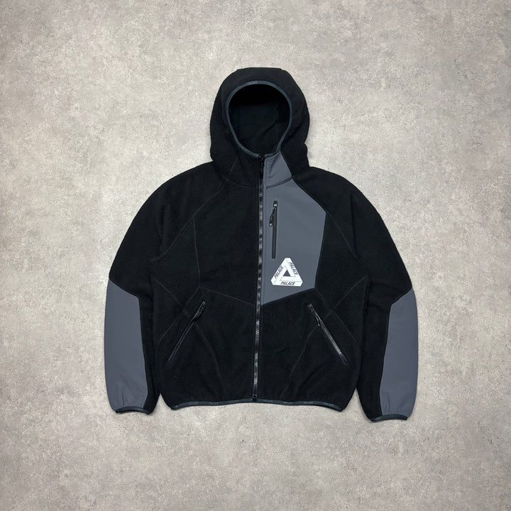 Palace Polartec Flecto Black Fleece Jacket (M)