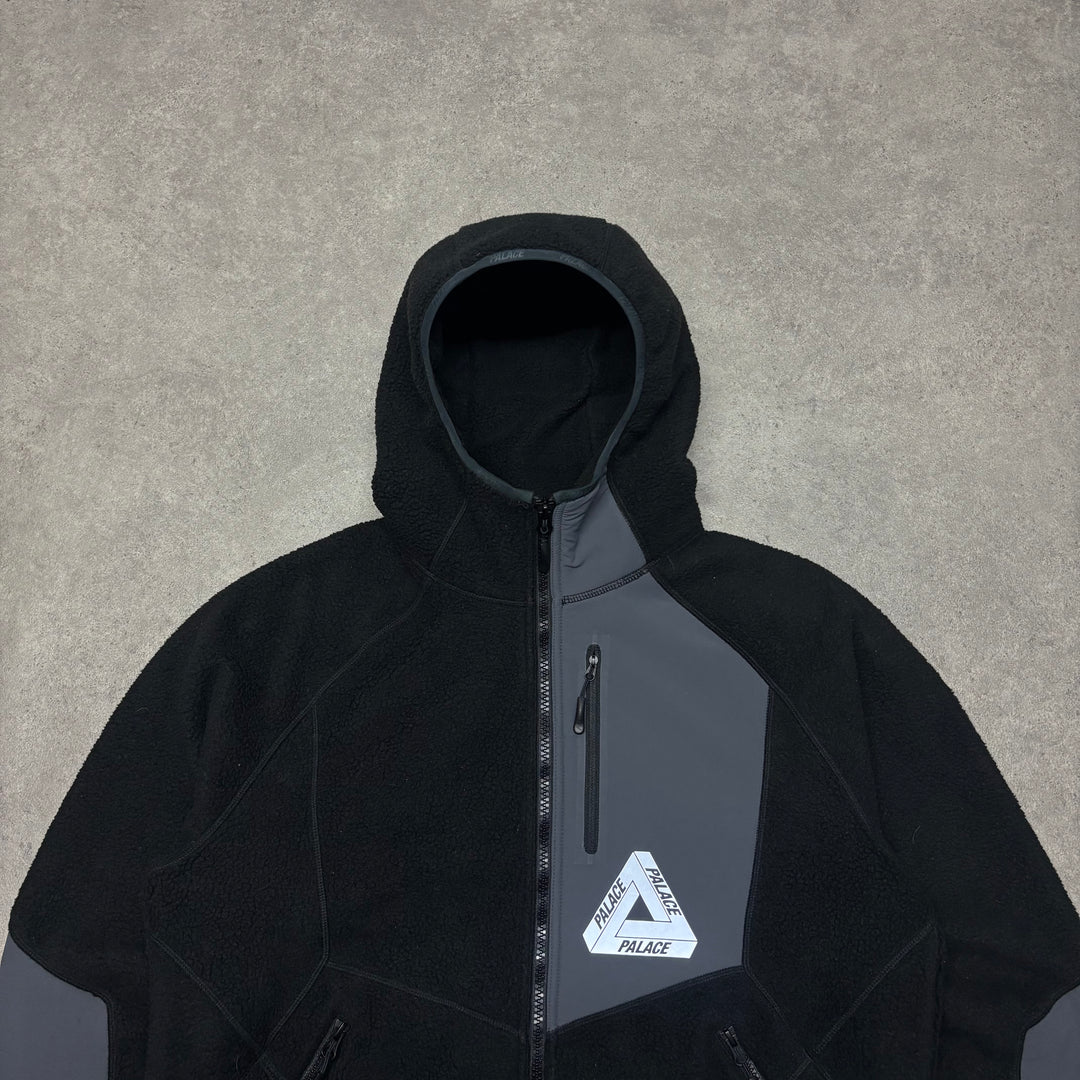 Palace Polartec Flecto Black Fleece Jacket (M)