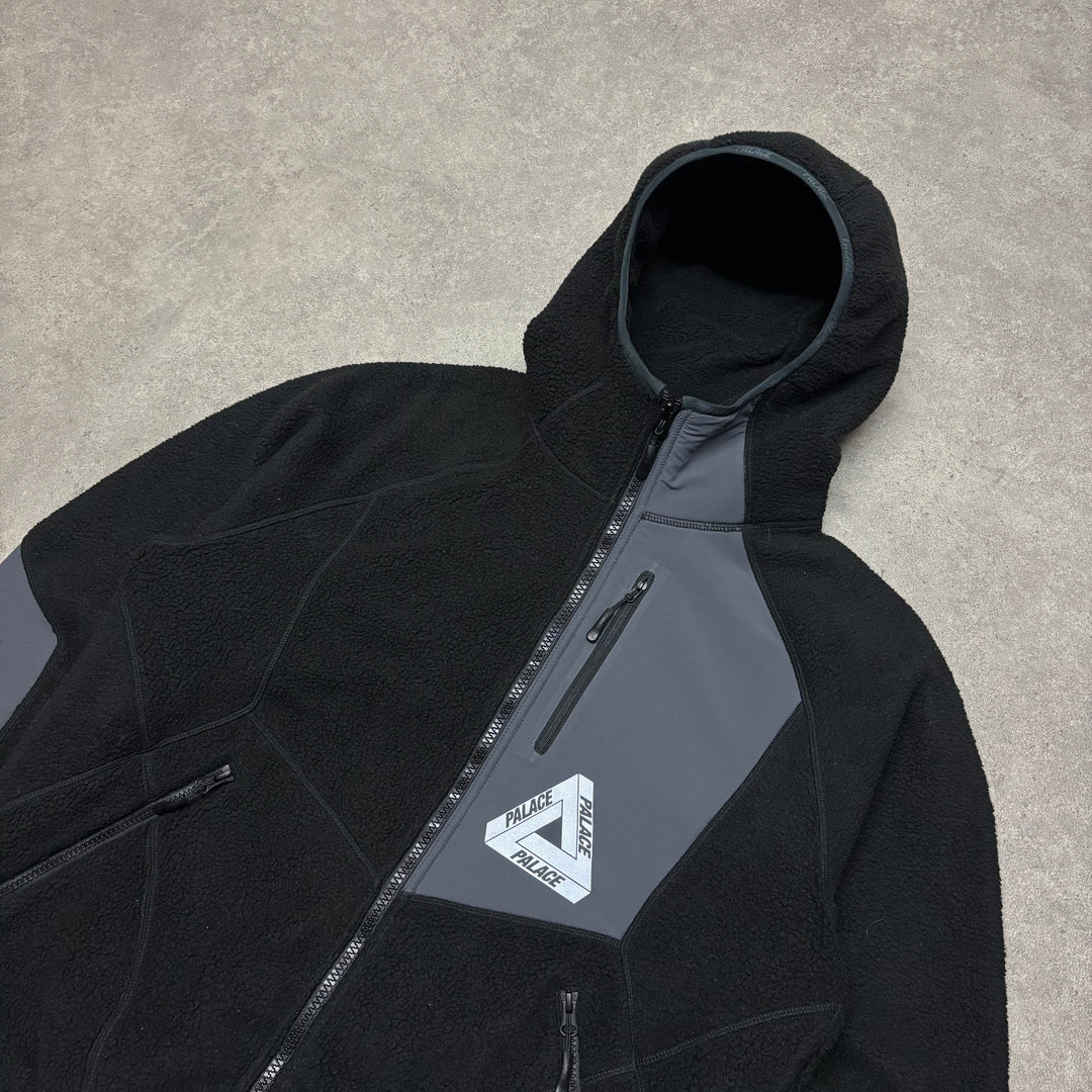 Palace Polartec Flecto Black Fleece Jacket (M)