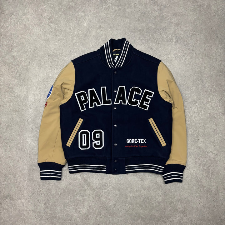 New Palace Gore-Tex Going Further Black Varsity Jacket (M)