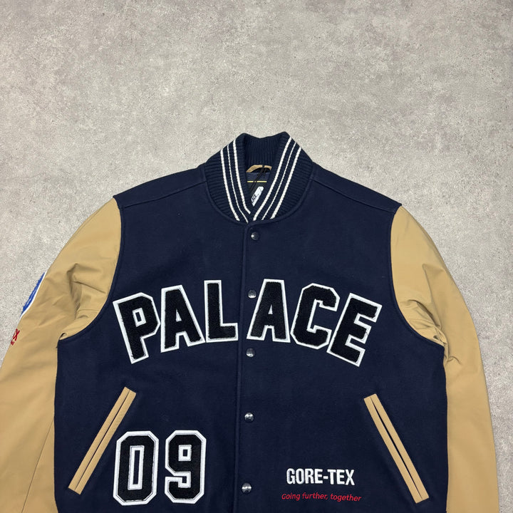 New Palace Gore-Tex Going Further Black Varsity Jacket (M)