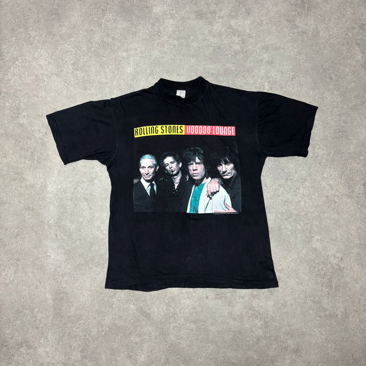 Vintage 1995 The Rolling Stones Voodoo Lounge World Tour T-Shirt (L)