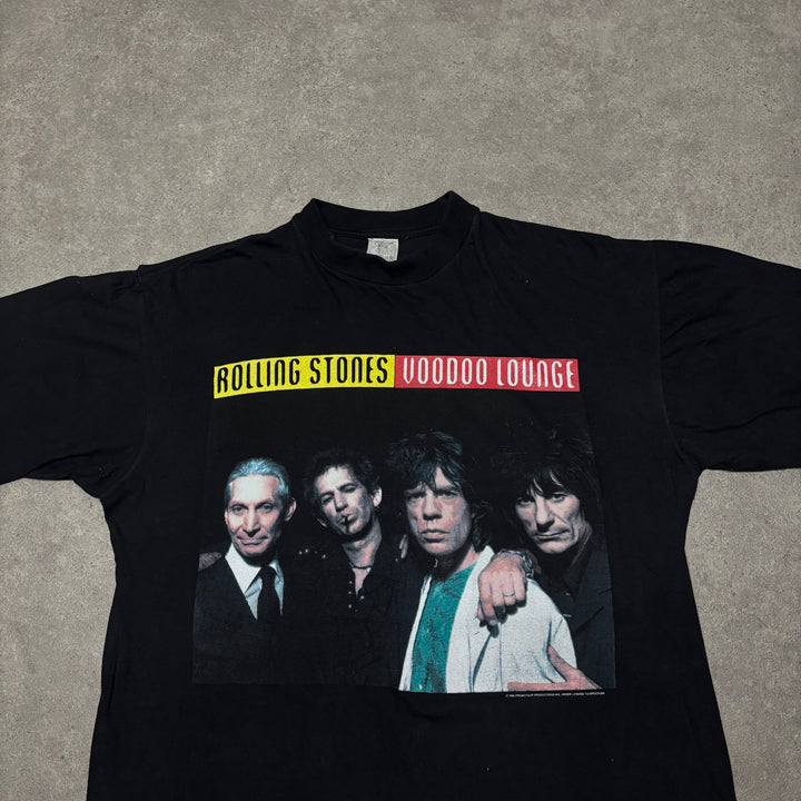 Vintage 1995 The Rolling Stones Voodoo Lounge World Tour T-Shirt (L)