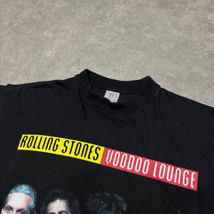 Vintage 1995 The Rolling Stones Voodoo Lounge World Tour T-Shirt (L)