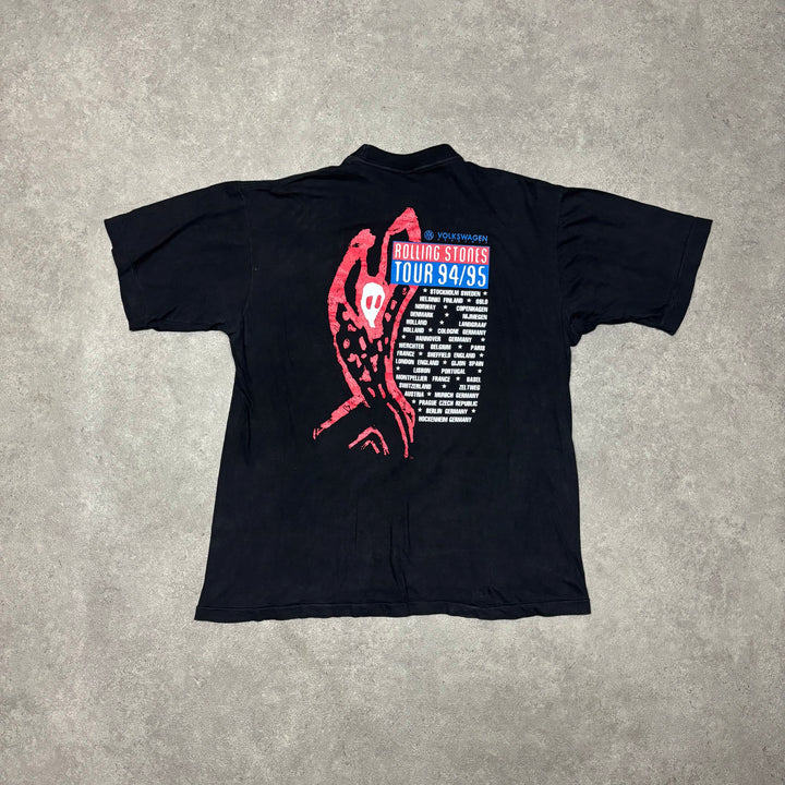 Vintage 1995 The Rolling Stones Voodoo Lounge World Tour T-Shirt (L)
