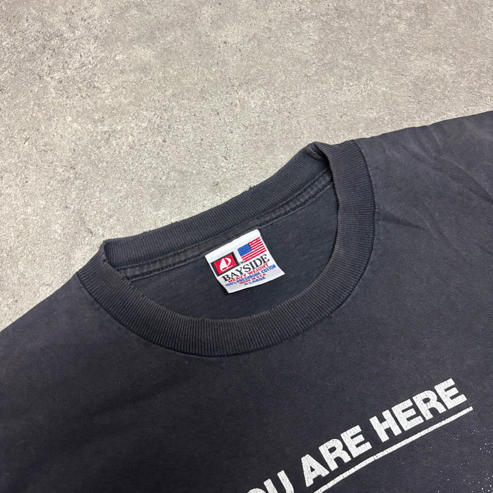 90's Vintage 'You Are Here' Galaxy Graphic T-Shirt (XL)