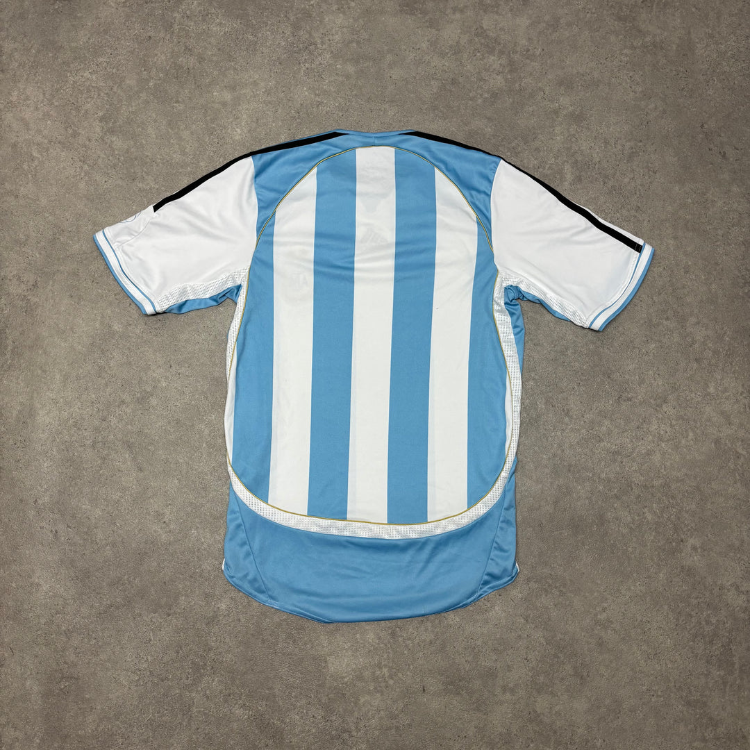 00's Vintage Adidas Argentina Home Football Shirt (XS)