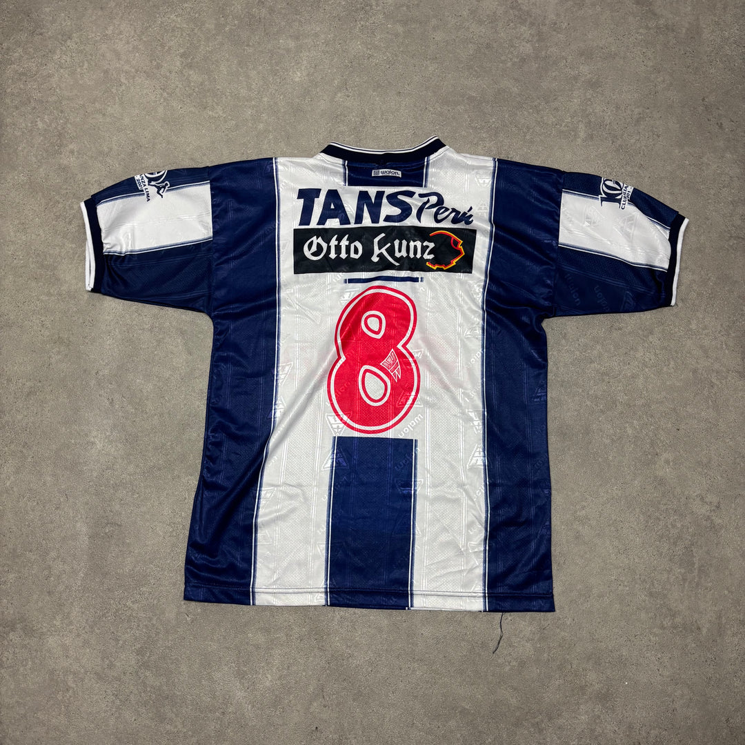 2001 Vintage Club Alianza Lima Peru Black & White Football Shirt (L)