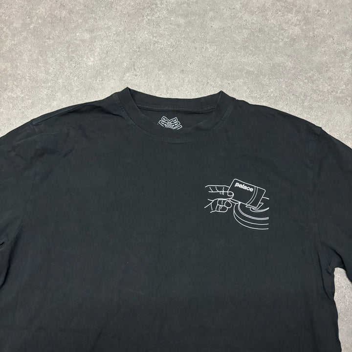 Palace Back Of The Bus Black T-Shirt (L)