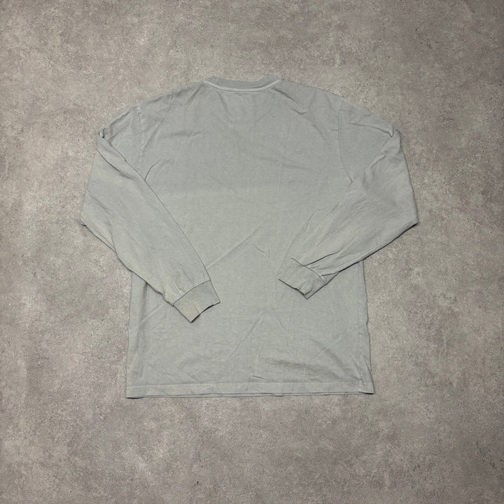 Palace Washed Grey Long Sleeve T-Shirt (XL)