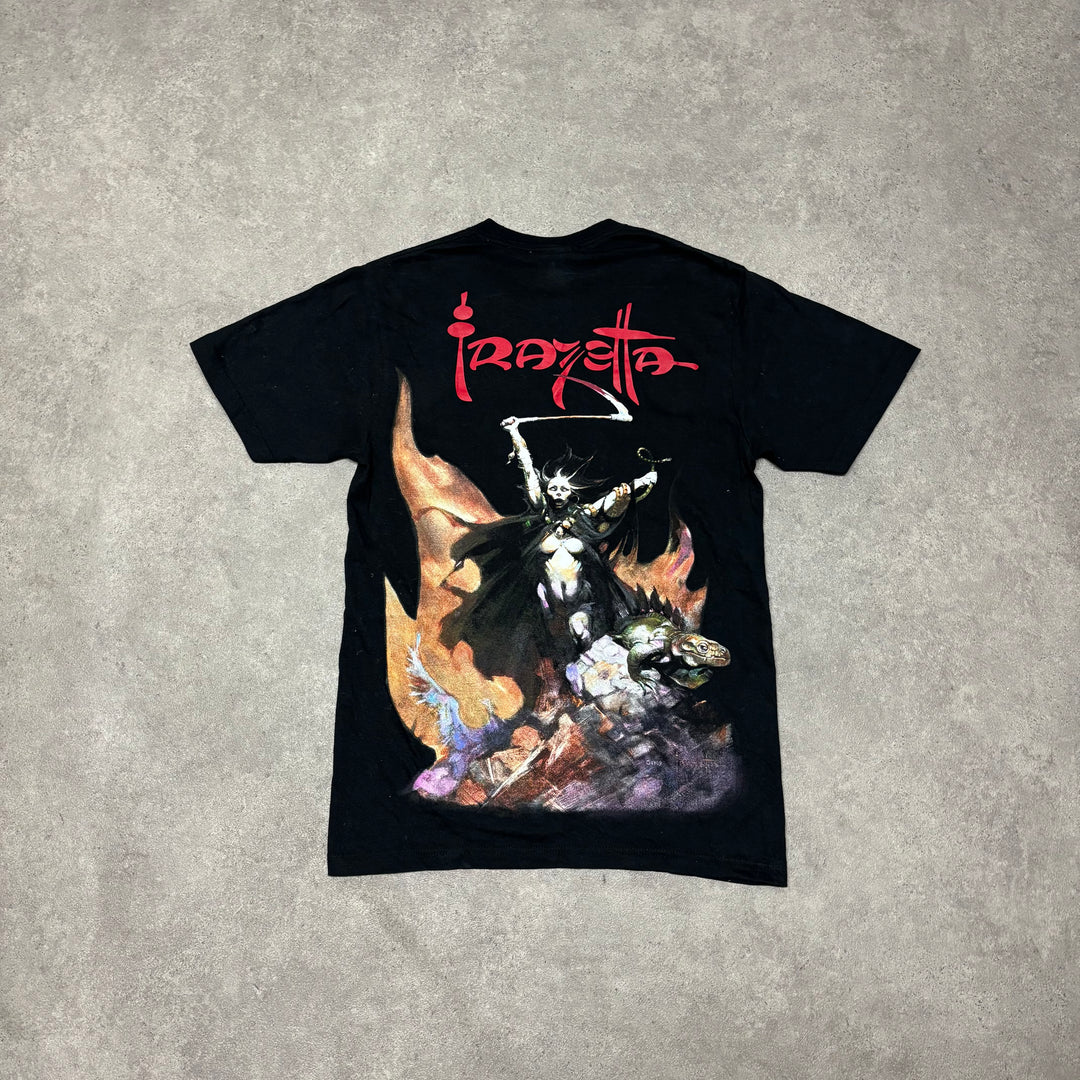 Supreme Frank Frazetta Women With Scythe Black Graphic T-Shirt (S)