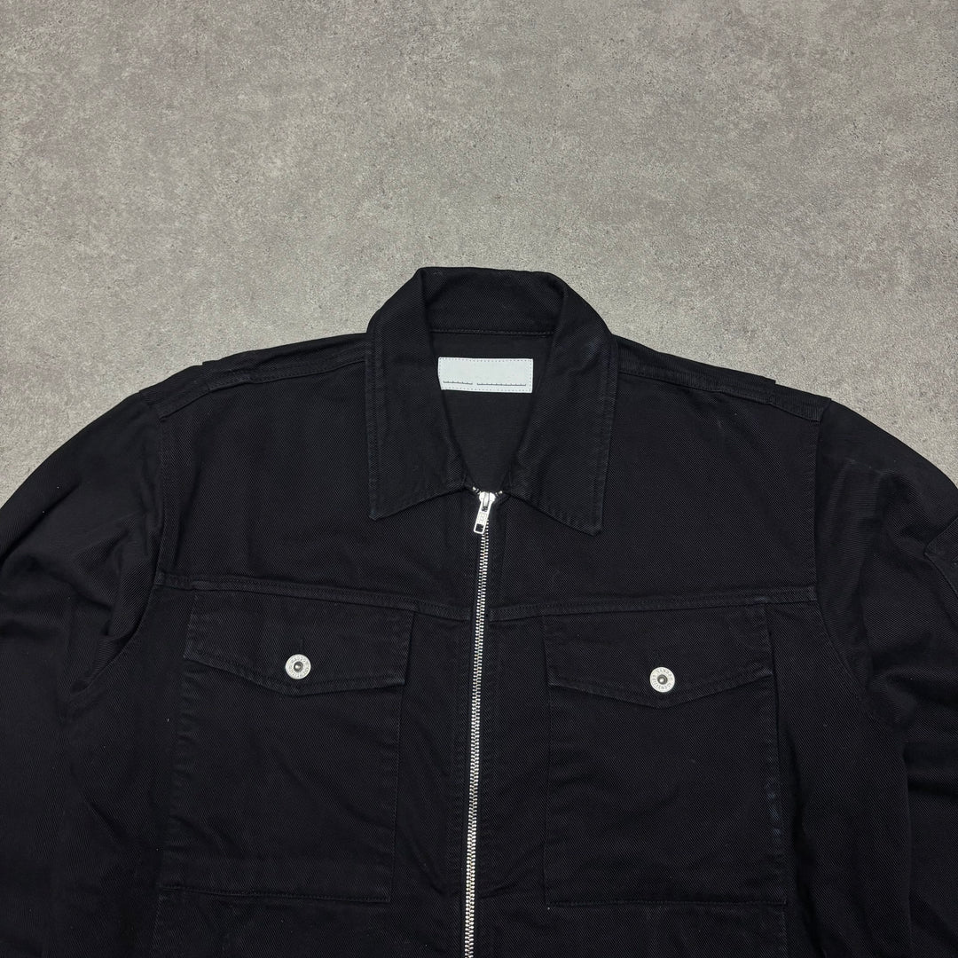 Random Identities Black Denim Jacket (M)